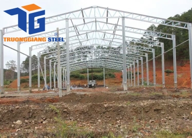 Công Trình Nhà Tiền Chế Tân UYên